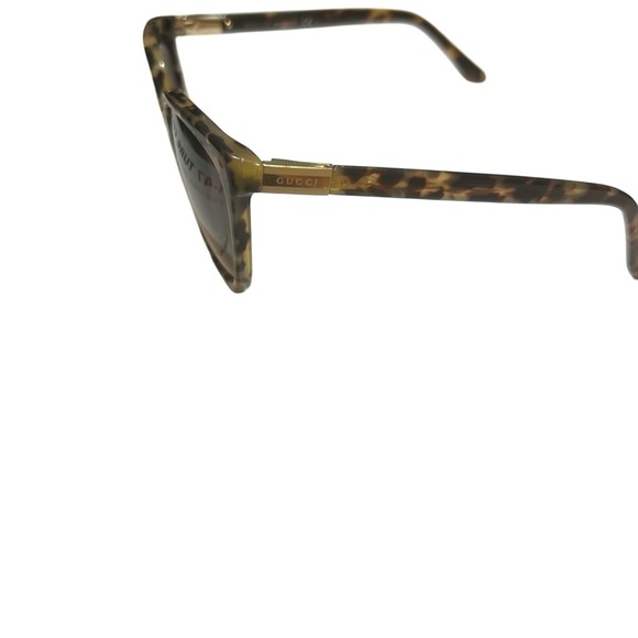 Gucci GG3502/S 4GXED Tortoiseshell Cat Eye Sunglasses Brown Lens main image 4